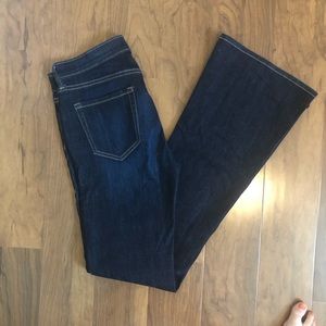 GAP Mid rise flare jeans